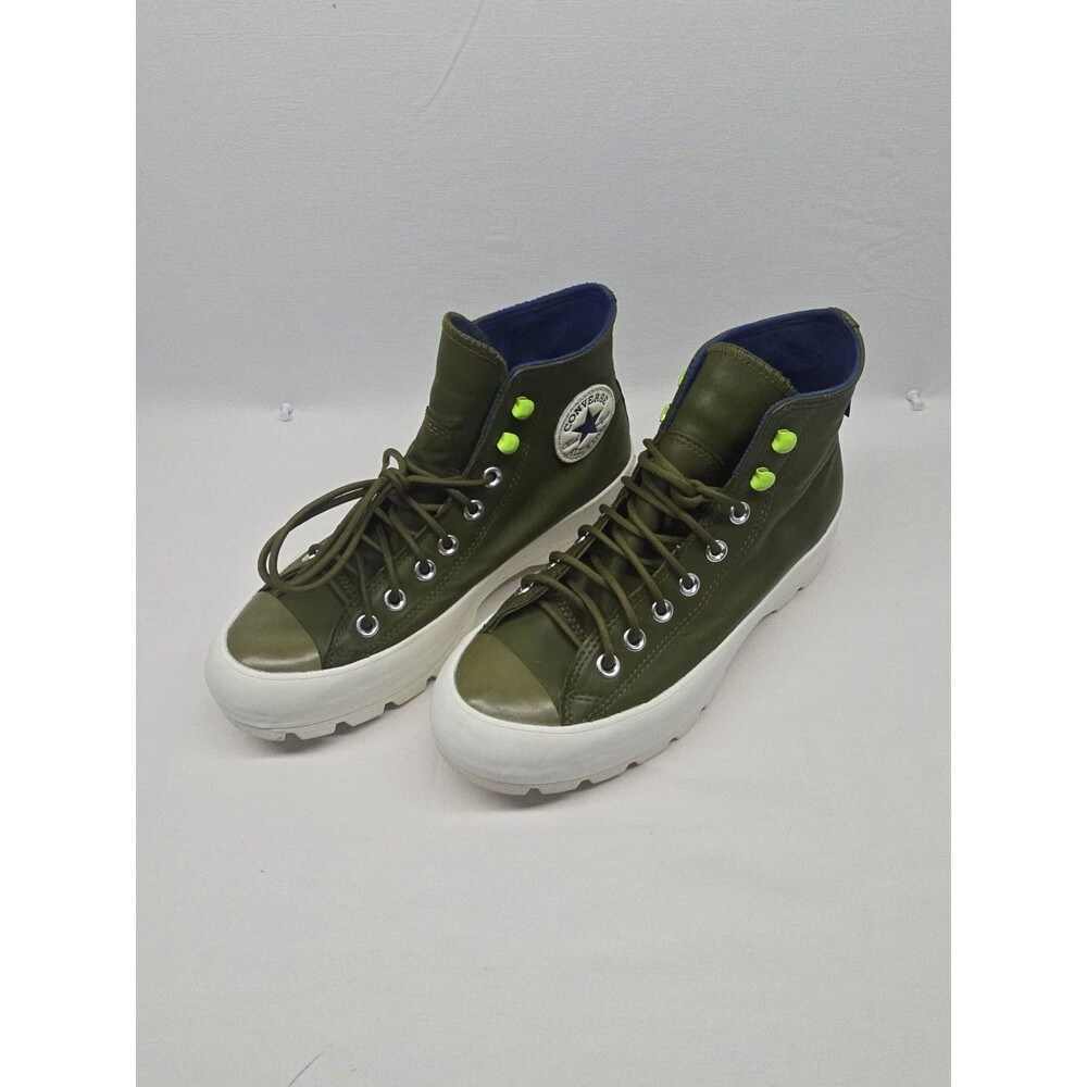 Converse Chuck Taylor GORE-TEX Lugged High Top Dark Moss | Size 8.5 - Picture 3 of 9
